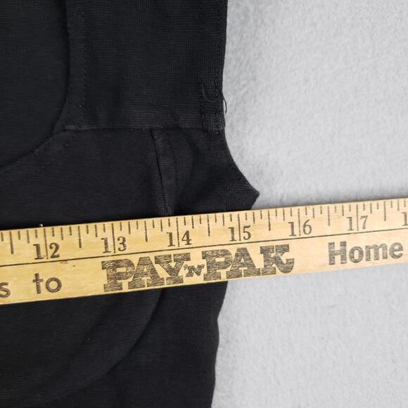 Y2K Via Max M Lattice‎ Front Bustier Crop Top Black Punk Alternative Steampunk - Picture 6 of 8